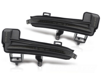 Spiegelknipperlichten LED Dynamisch Smoke geschikt voor SKODA SUPERB III (15-18)