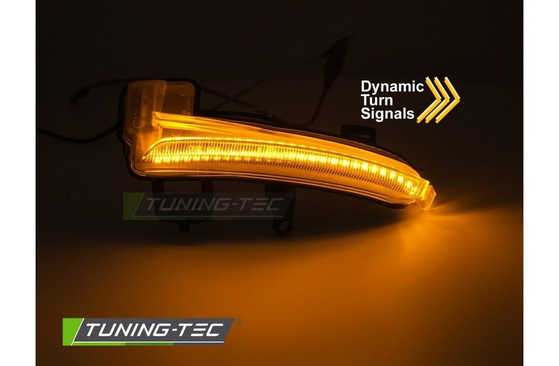 Spiegelknipperlichten LED Dynamisch Smoke geschikt voor SKODA SUPERB III (15-18)