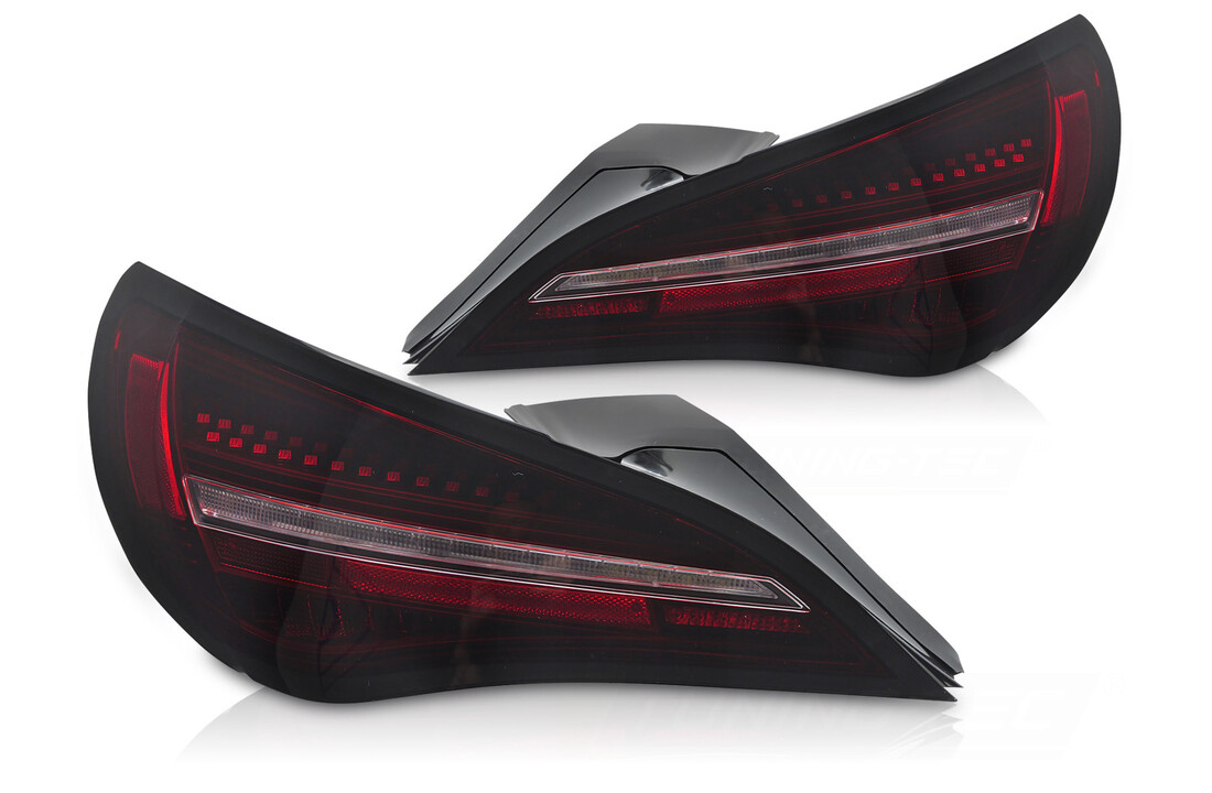 LED Achterlichten Dynamisch Zwart Rood geschikt voor Mercedes CLA C117 (2013-2019)
