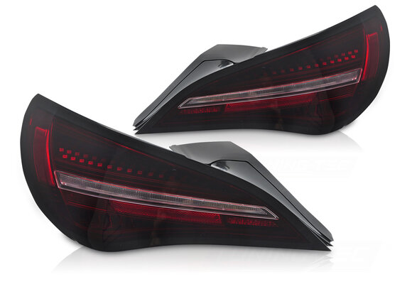 LED Achterlichten Dynamisch Zwart Rood geschikt voor Mercedes CLA C117 (2013-2019)
