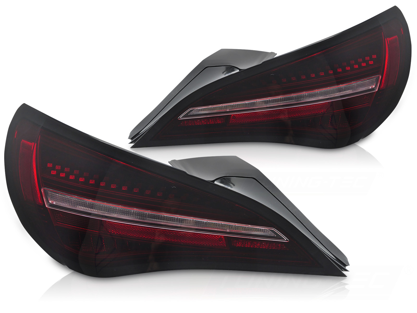 LED Achterlichten Dynamisch Zwart Rood geschikt voor Mercedes CLA C117 (2013-2019)