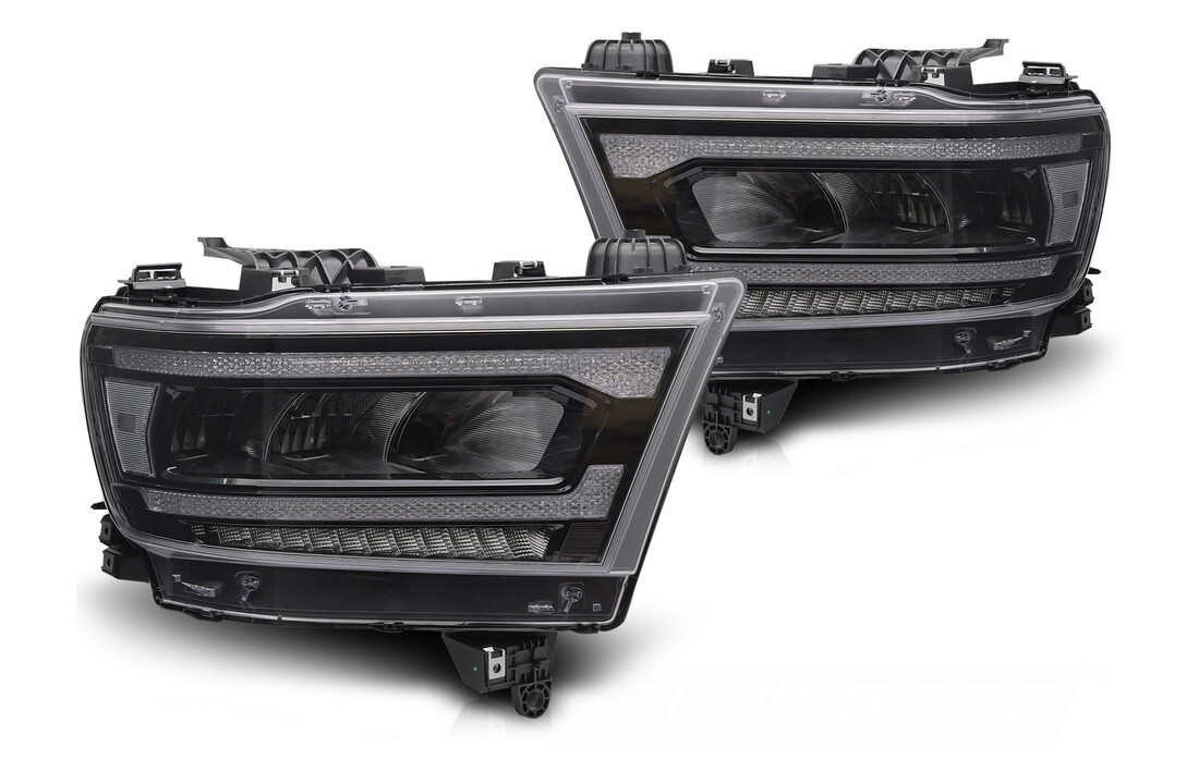 LED Koplampen DRL Dynamische richtingaanwijzer Dodge Ram 1500 2019-2022
