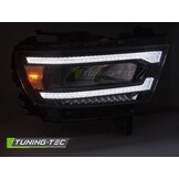 LED Koplampen DRL Dynamische richtingaanwijzer Dodge Ram 1500 2019-2022