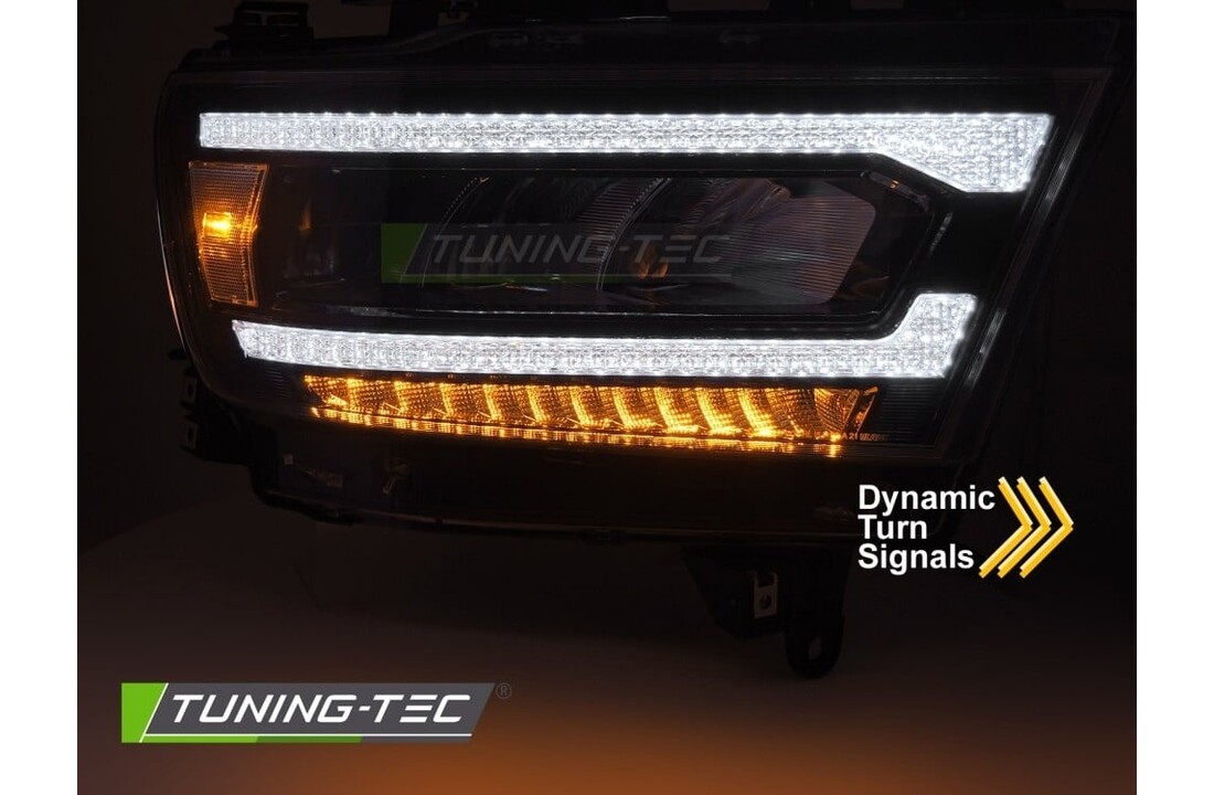 LED Koplampen DRL Dynamische richtingaanwijzer Dodge Ram 1500 2019-2022
