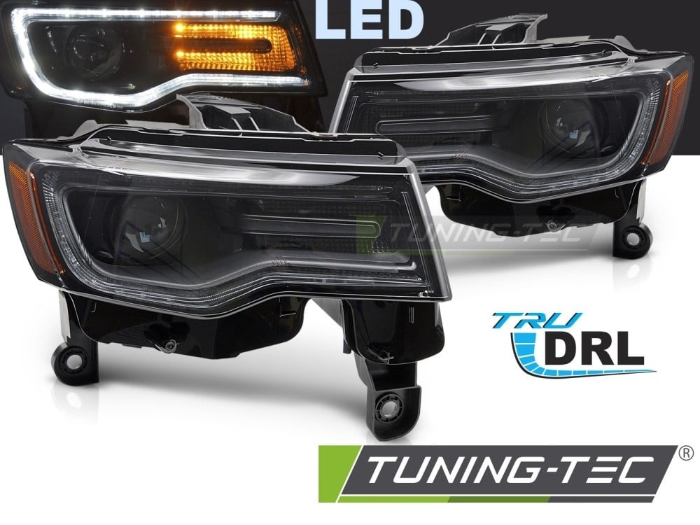 LED DRL Koplampen voor Jeep Grand Cherokee 2014-2021