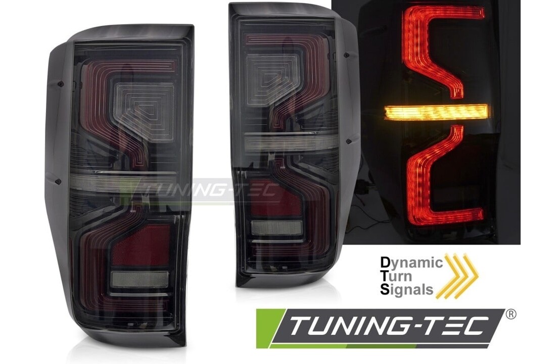 Achterlichten LED Smoke geschikt voor Ford Ranger 11-18
