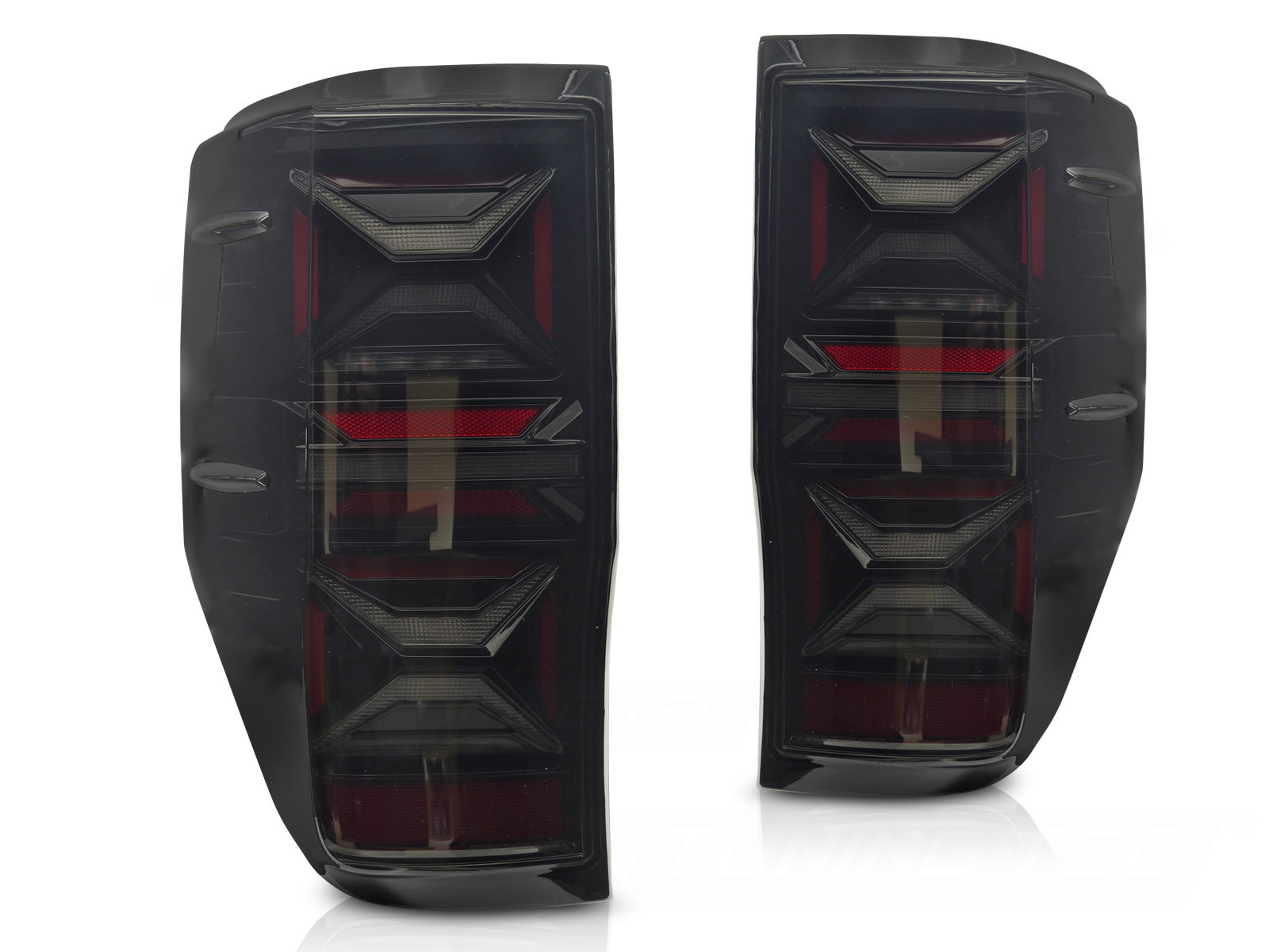 LED Achterlichten Smoke geschikt voor Ford Ranger 2011-2018