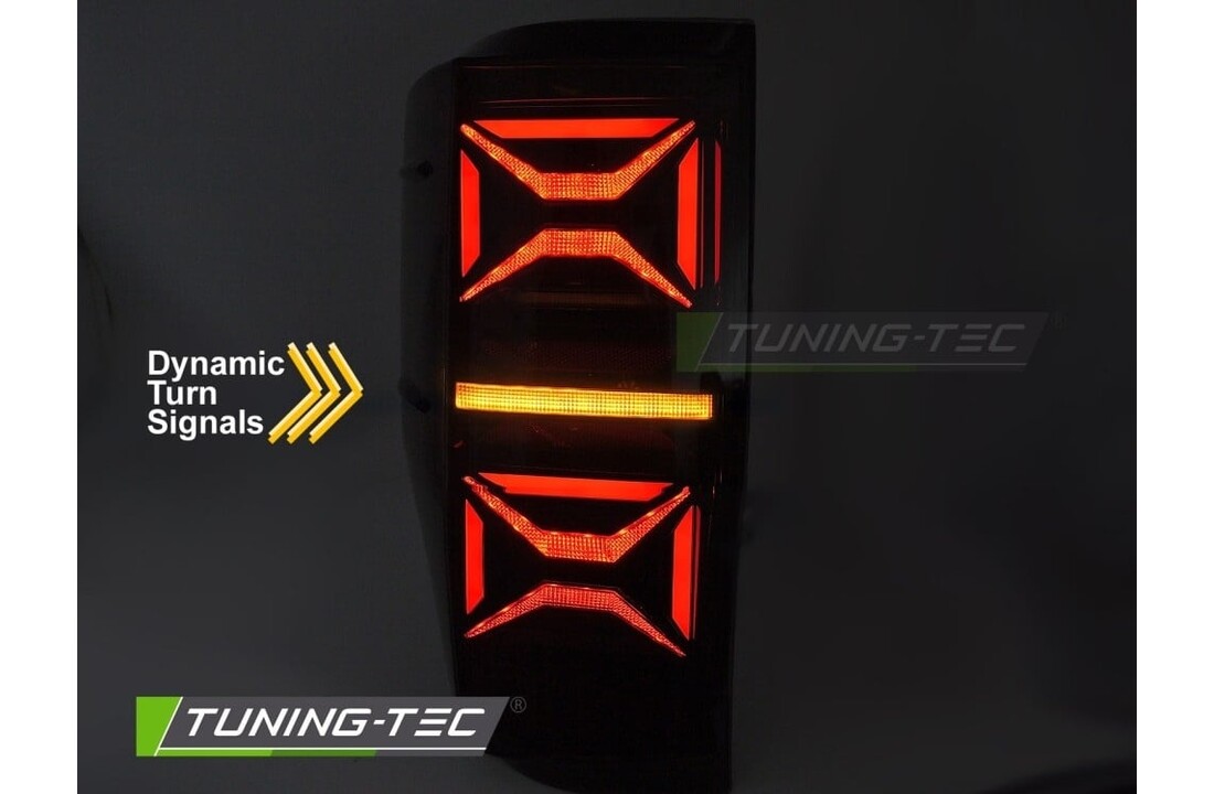 LED Achterlichten Smoke geschikt voor Ford Ranger 2011-2018