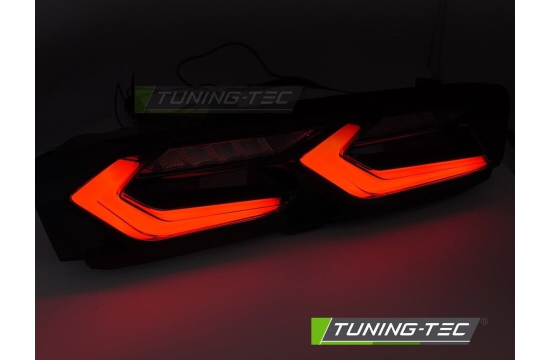 LED Achterlichten Rood Zwart voor Chevrolet Camaro 2019-2023