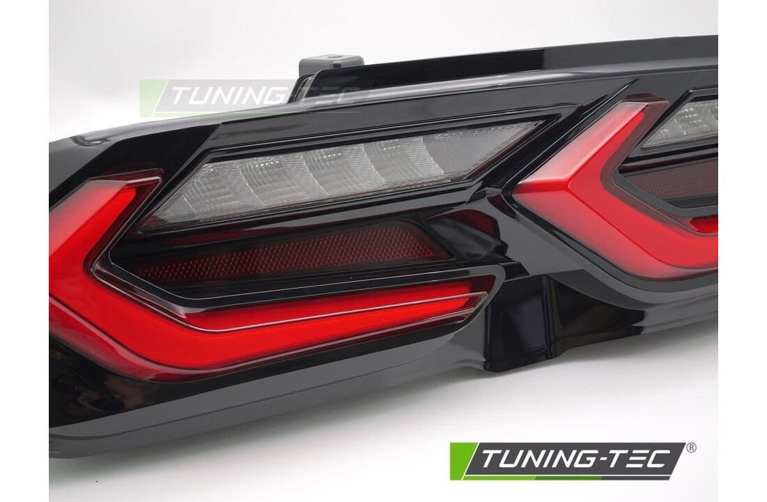 LED Achterlichten Rood Zwart voor Chevrolet Camaro 2019-2023