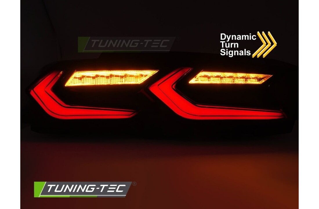 LED Achterlichten Rood Zwart voor Chevrolet Camaro 2019-2023