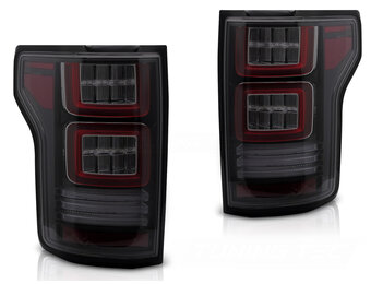 Achterlichten geschikt voor Ford F150 MK13 14-20 Smoke LED