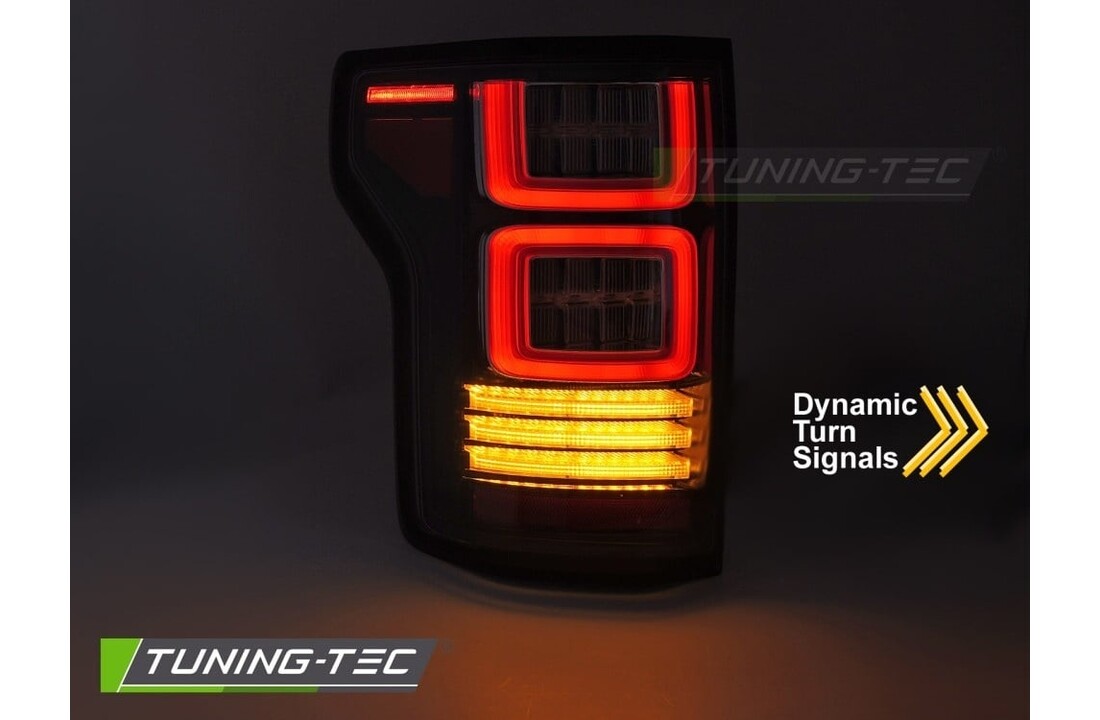 Achterlichten geschikt voor Ford F150 MK13 14-20 Smoke LED