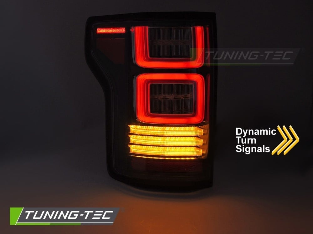 Achterlichten geschikt voor Ford F150 MK13 14-20 Smoke LED