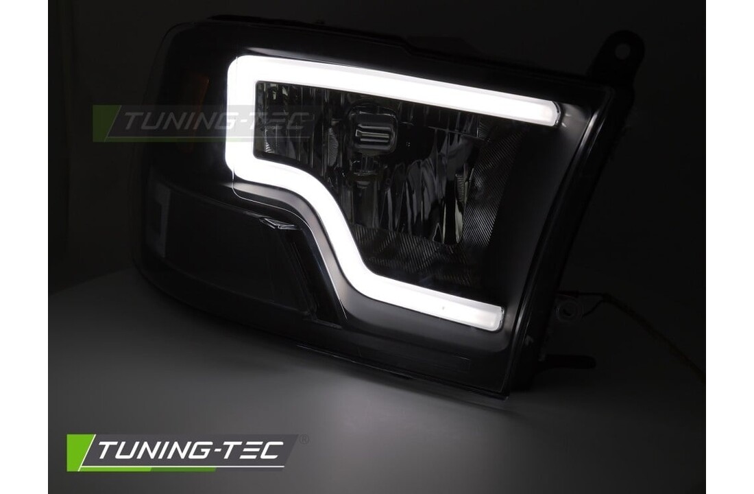Koplampen DODGE RAM 09-18 LED Tube Light Zwart