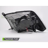 Koplampen Dodge Ram 09-18 Tube Light Projector Zwart