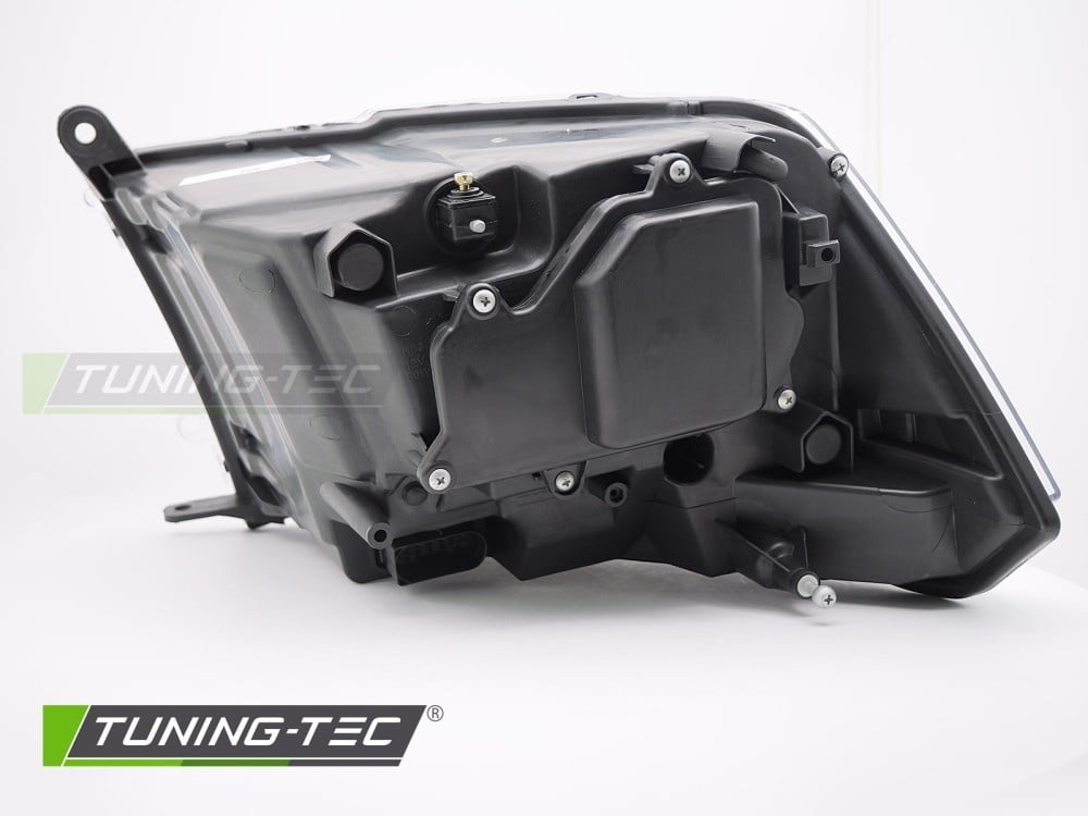 Projector Koplampen LED Dubbel Chroom voor Dodge Ram 09-18