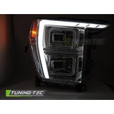 LED Koplampen Tube Light Chroom geschikt voor Ford F150 MK14 20-23