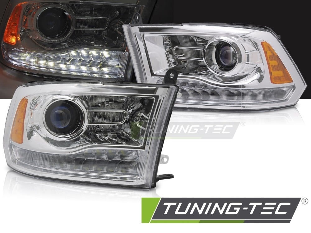 Koplampen Dodge Ram 2009-2018 Chroom