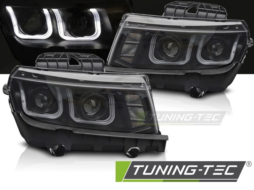 Koplampen Chevrolet Camaro 2013-2015 LED Zwart