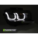 Koplampen Chevrolet Camaro 2013-2015 LED Zwart