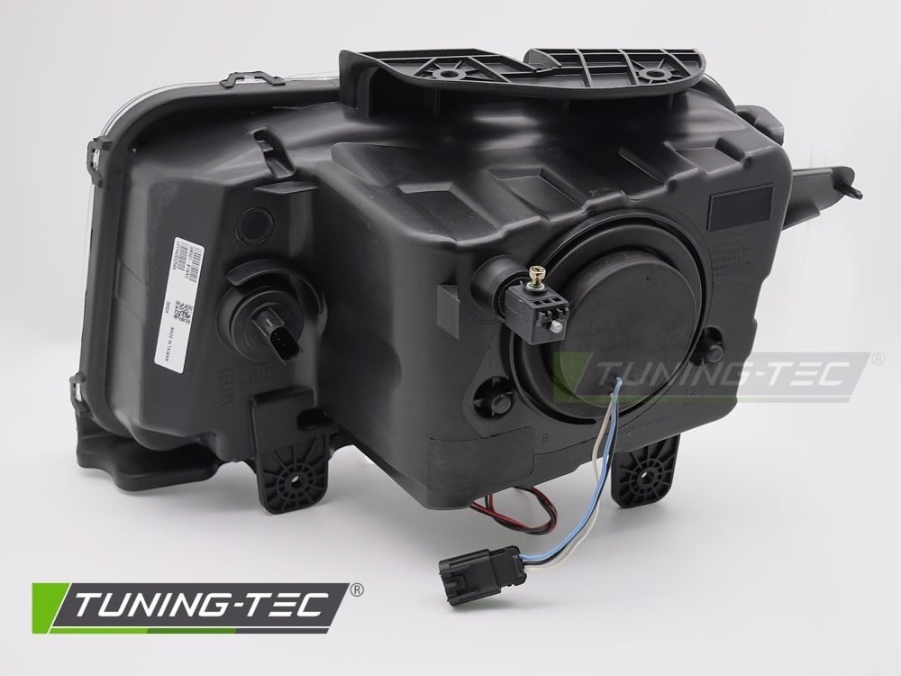 Koplampen Chevrolet Camaro 09-13 Angel Eyes Zwart