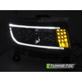 Koplampen LED Tube Light Zwart Jeep Grand Cherokee 2014-2016