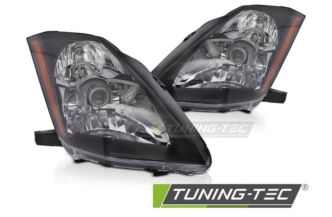 Koplampen ZWART geschikt voor NISSAN 350Z 03-05