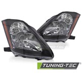 Koplampen ZWART geschikt voor NISSAN 350Z 03-05
