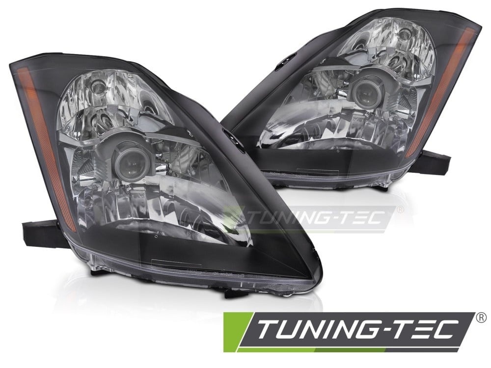 Koplampen ZWART geschikt voor NISSAN 350Z 03-05