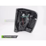 Achterlichten CHRYSLER JEEP GRAND CHEROKEE 99-05 Zwart Smoke LED