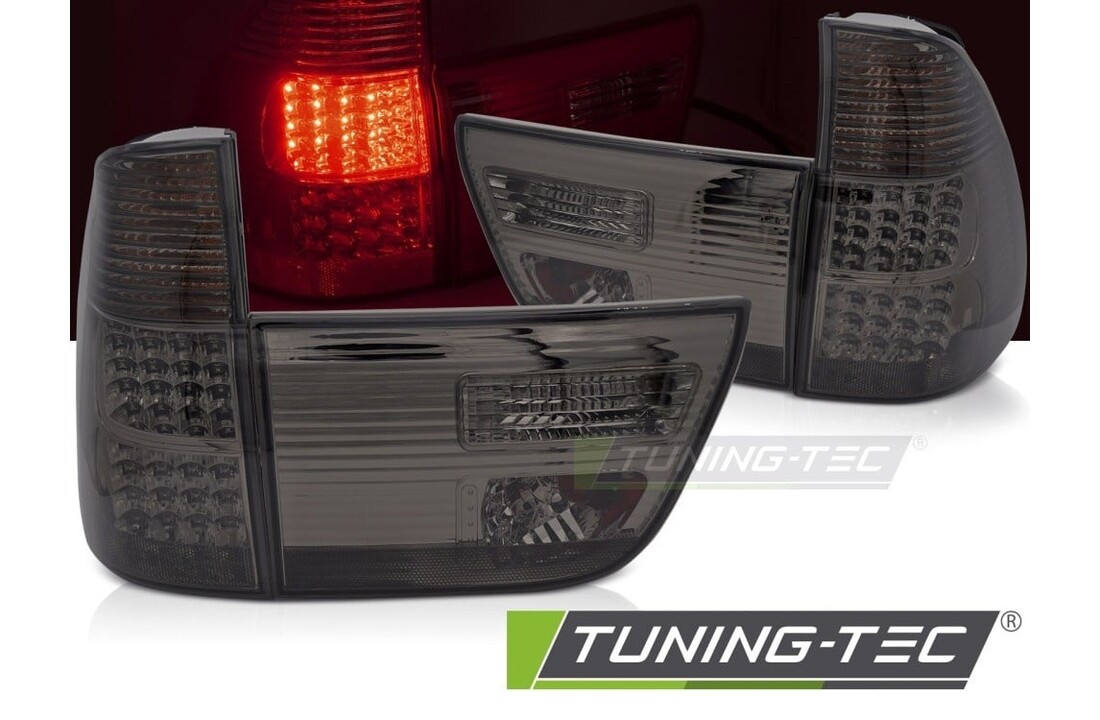 LED Achterlichten Smoke geschikt voor BMW X5 E53 Bj. 09.99-10.03