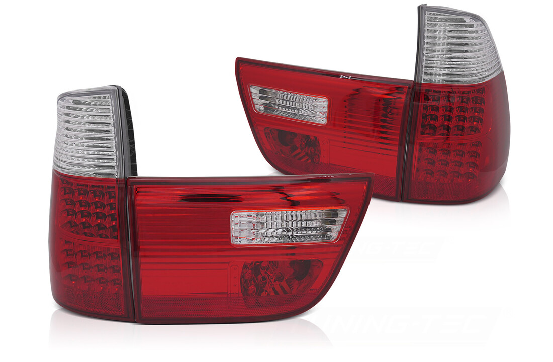 LED Achterlichten Rood Wit geschikt voor BMW X5 E53 09.99-10.03