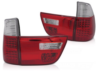 LED Achterlichten Rood Wit geschikt voor BMW X5 E53 09.99-10.03