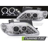 Koplampen Citroën Xsara 97-00 Angel Eyes Chroom