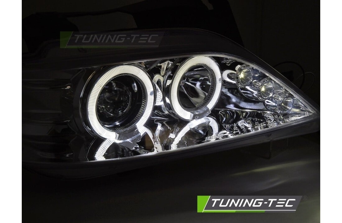 Koplampen Citroën Xsara 97-00 Angel Eyes Chroom