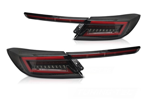 Achterlichten LED BAR Zwart Rook Dynamisch geschikt voor TOYOTA GR86 21-
