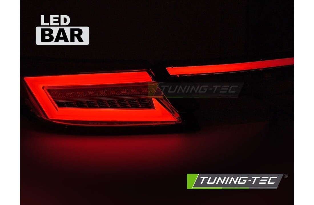 Achterlichten LED BAR Zwart Rook Dynamisch geschikt voor TOYOTA GR86 21-