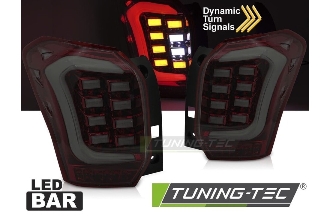 LED BAR Achterlichten Rood Rook Subaru Forester IV 2013-2018