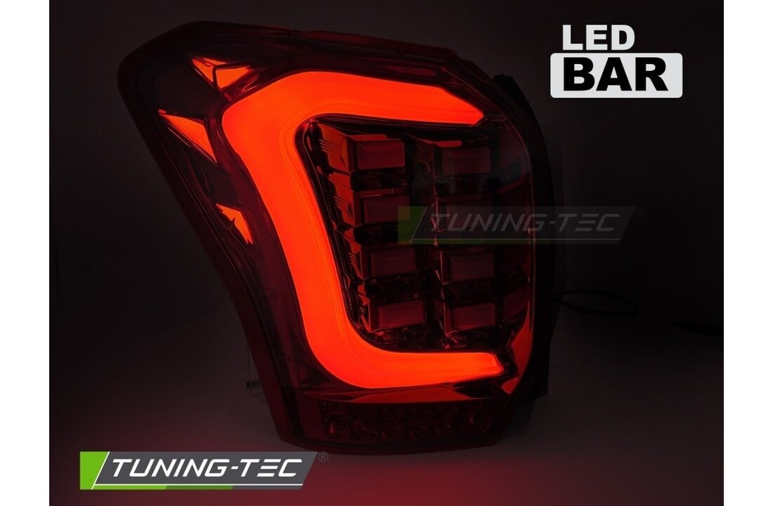 LED BAR Achterlichten Rood Rook Subaru Forester IV 2013-2018