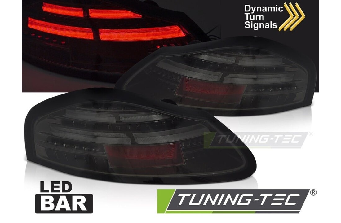 LED BAR Achterlichten Smoke Sequentiële geschikt voor PORSCHE BOXSTER 986 96-04