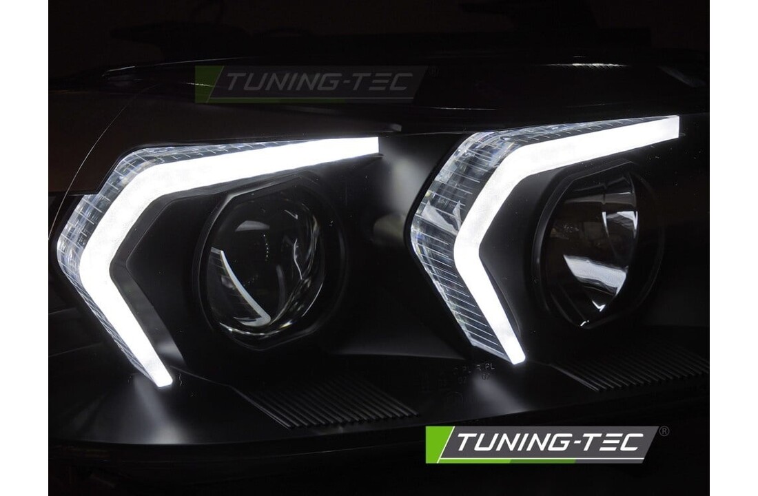 Koplampen LED Zwart geschikt voor BMW E90/E91 Limousine/Touring 05-08