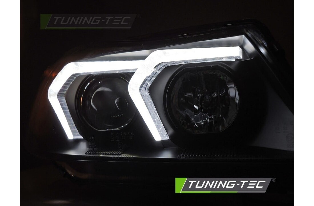 Koplampen LED Zwart geschikt voor BMW E90/E91 Limousine/Touring 05-08