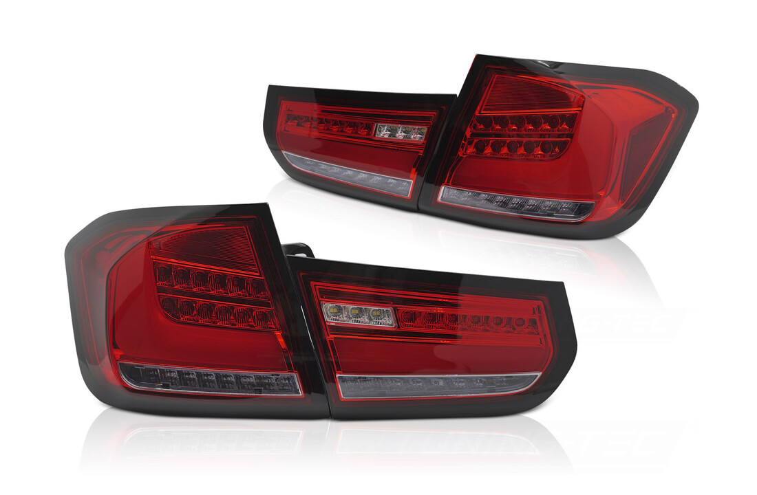 Achterlichten LED BAR Rood Dynamisch Knipperlicht geschikt voor BMW F30 (2011-2015)