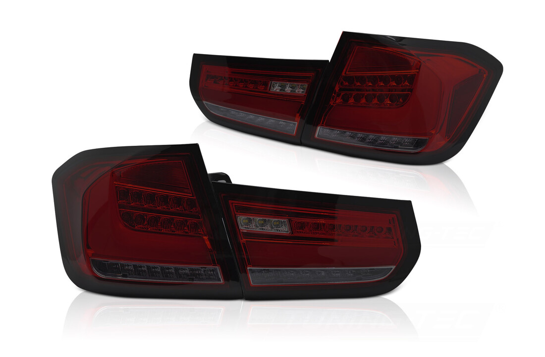 LED BAR Achterlichten Rookrood Sequentieel geschikt voor BMW F30 11-15
