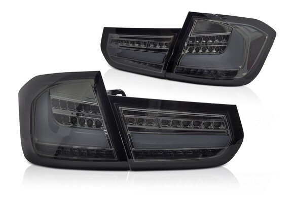 LED BAR Achterlichten Rookglas Dynamisch Knipperlicht geschikt voor BMW F30 (11-15)
