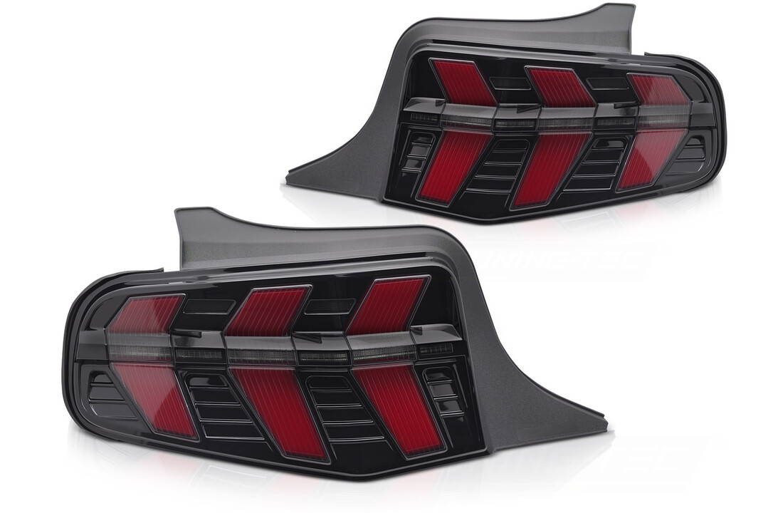 Achterlichten LED Zwart Dynamic geschikt voor Ford Mustang 2010-2013