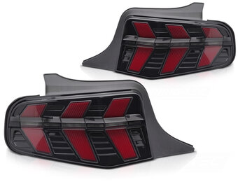 Achterlichten LED Zwart Dynamic geschikt voor Ford Mustang 2010-2013