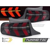 Achterlichten LED Zwart Dynamic geschikt voor Ford Mustang 2010-2013