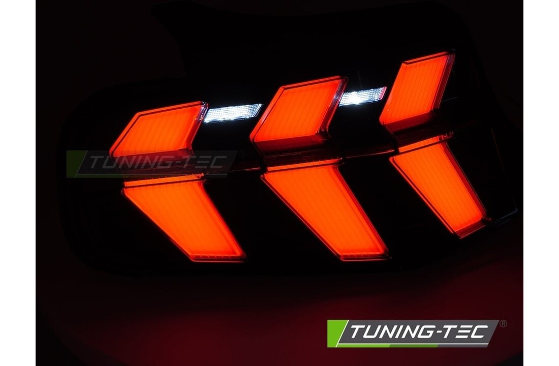 Achterlichten LED Zwart Dynamic geschikt voor Ford Mustang 2010-2013